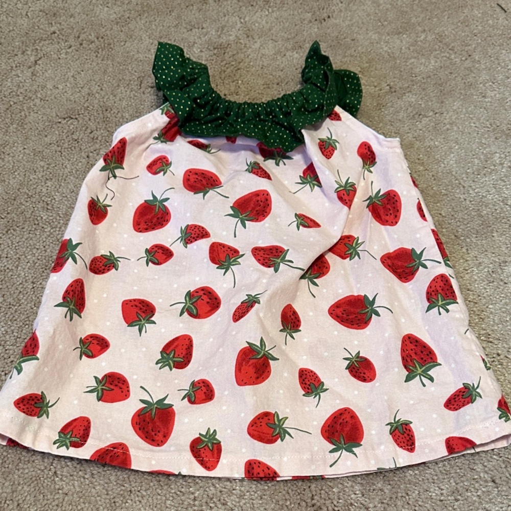 Strawberry Shift Dress